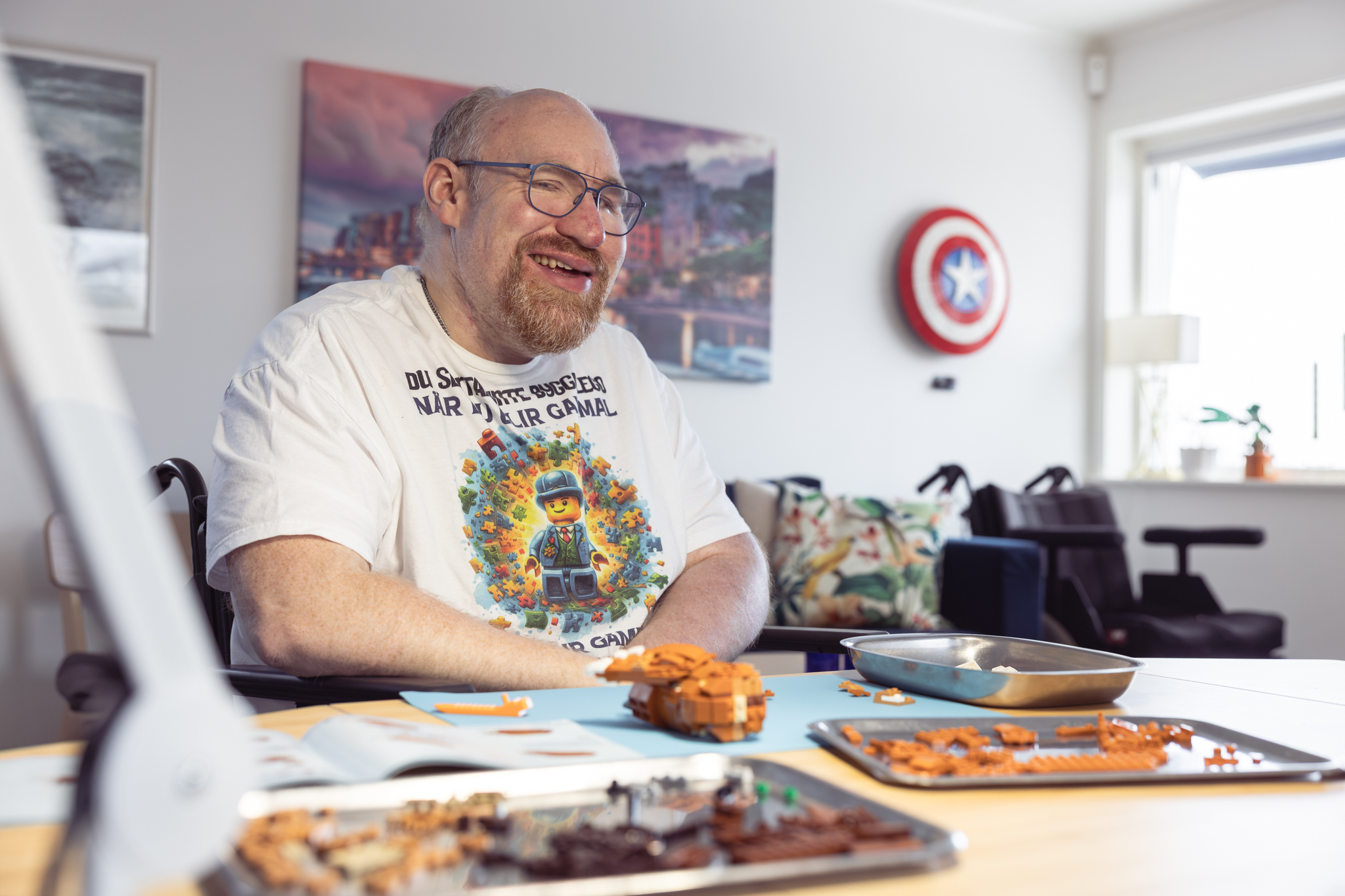 LEGO för nöje och rehabilitering